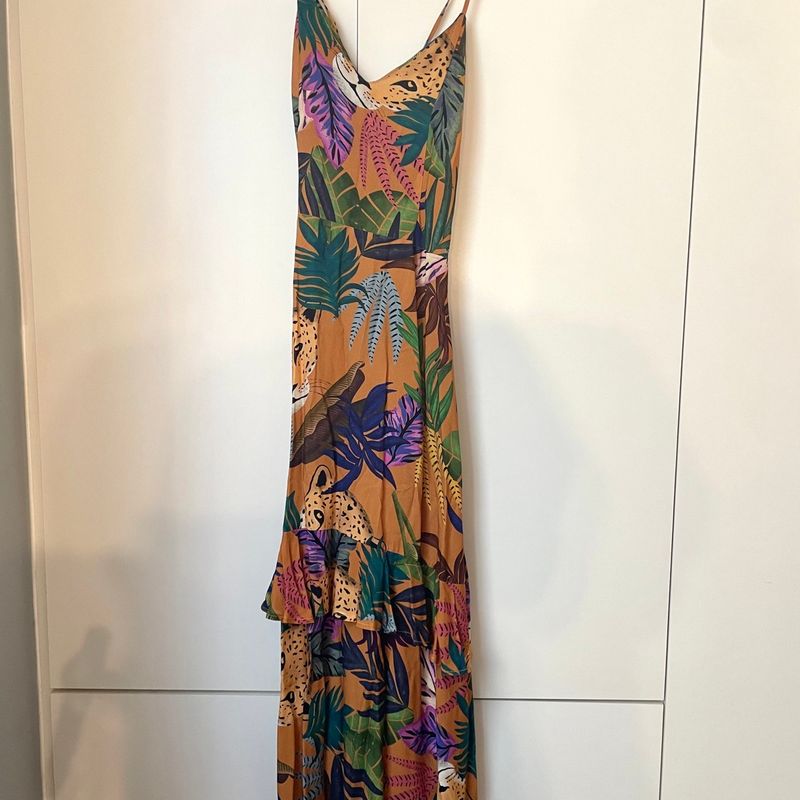 Vestido longo da sales mercatto