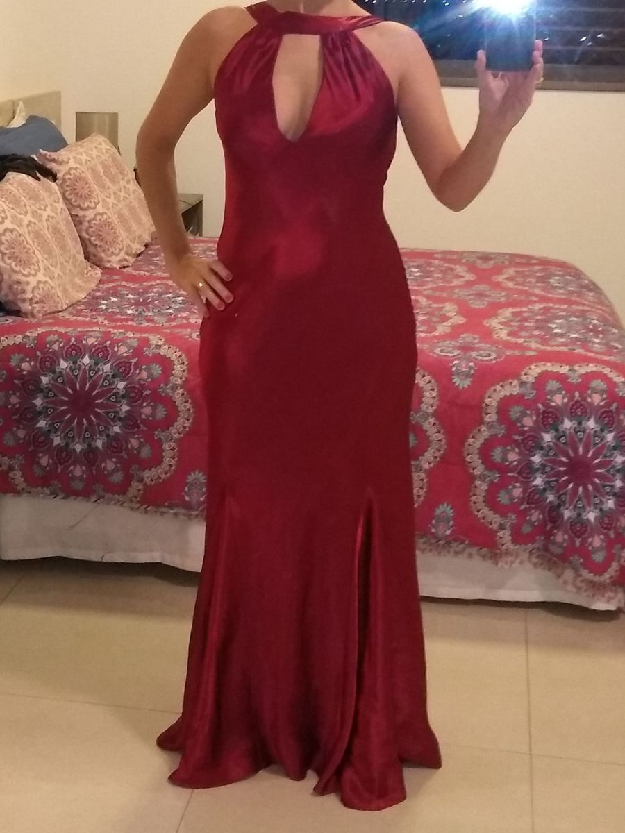 modelo de vestido longo sereia