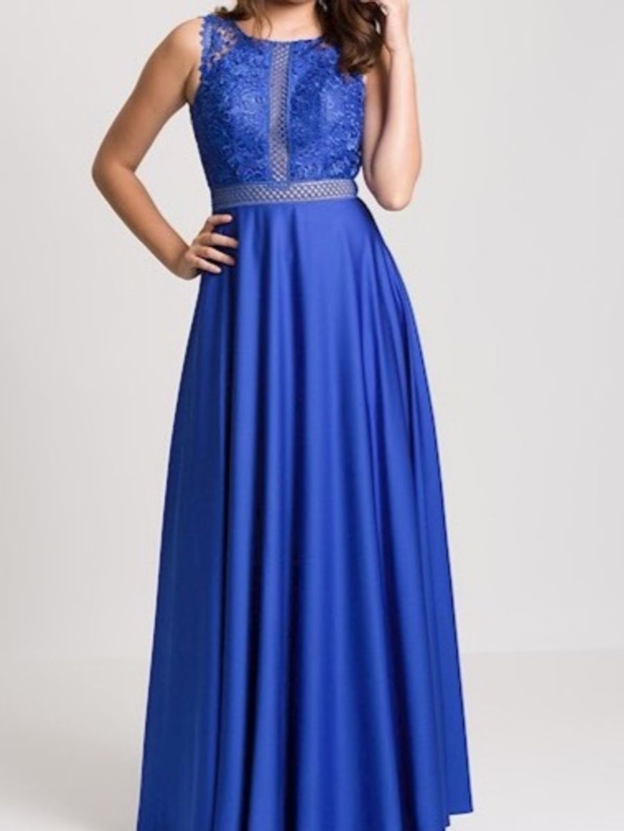 vestido longo saia rodada