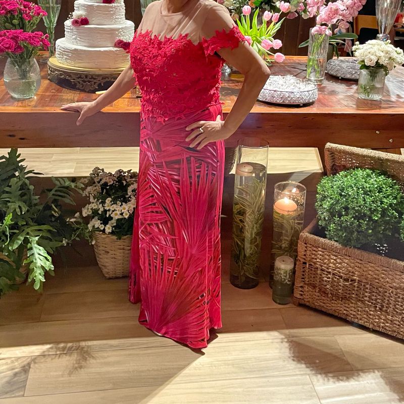 Vestido Longo de Festa da Cholet Cholet Usado 101457484 enjoei