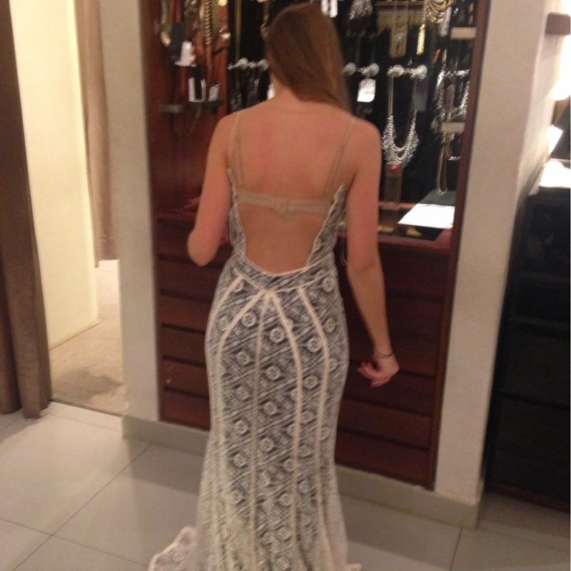 Vestido Longo de Festa Marca Tvz Tvz Usado 103650295 enjoei