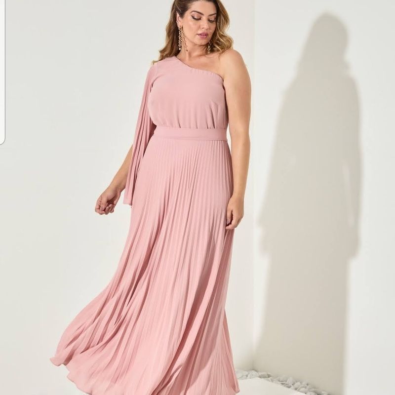 Vestidos De Tamanho Grande Rosegal Painel De Renda Chiffon Ombro Frio Maxi  Vestido Semi Formal De $136,77