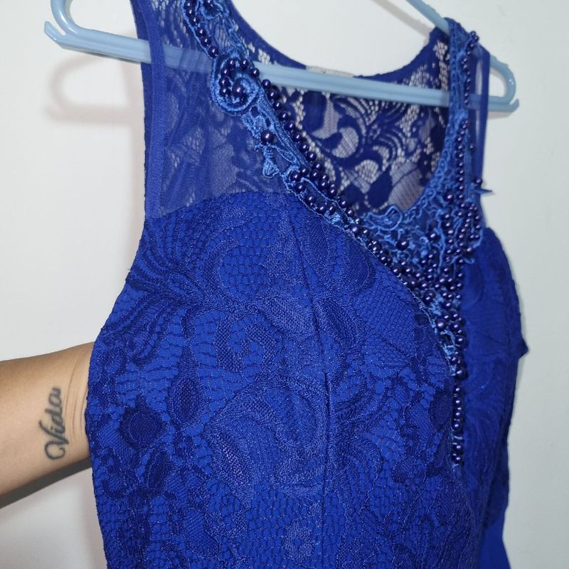 Vestido Longo de Festa Tamanho 54 Vestido Feminino Usado