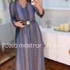 vestido longo de manga - outros sorih