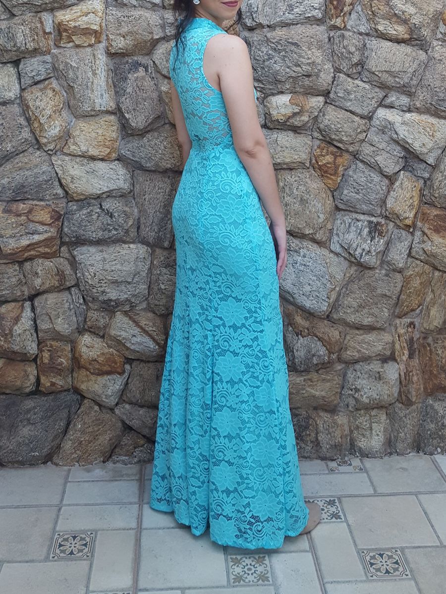 vestido renda tiffany