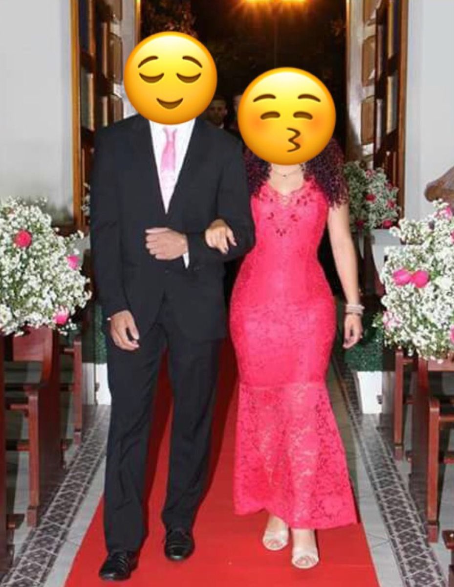 vestido longo rosa pink para madrinha