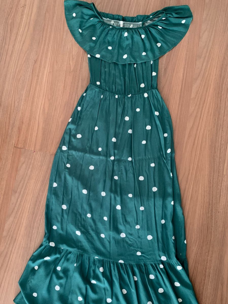 vestido renner verde