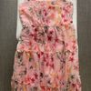 vestido longo em tule floral la mandinne - outros la mandinne