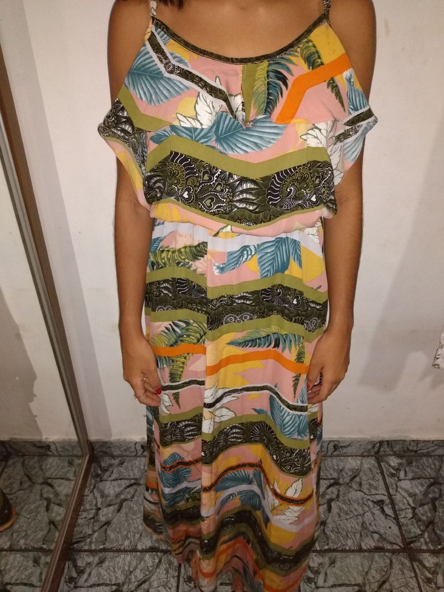 vestido longo tamanho pp