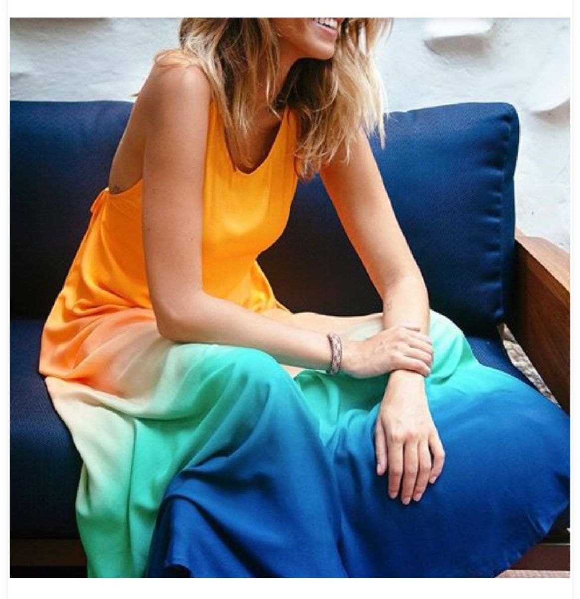 vestido longo arpoador