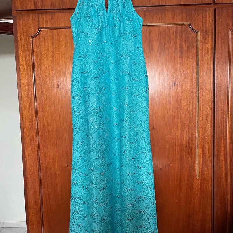 Vestido azul hot sale tiffany olx