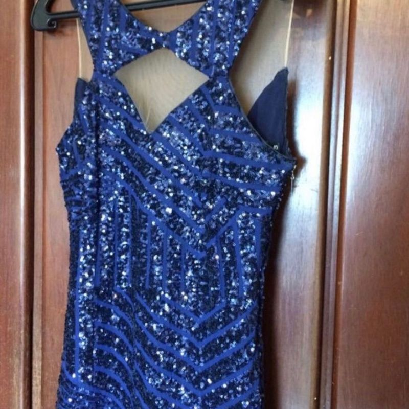 Vestido Longo Festa Paete Tvz Vestido Feminino Tvz Usado 54610804 enjoei