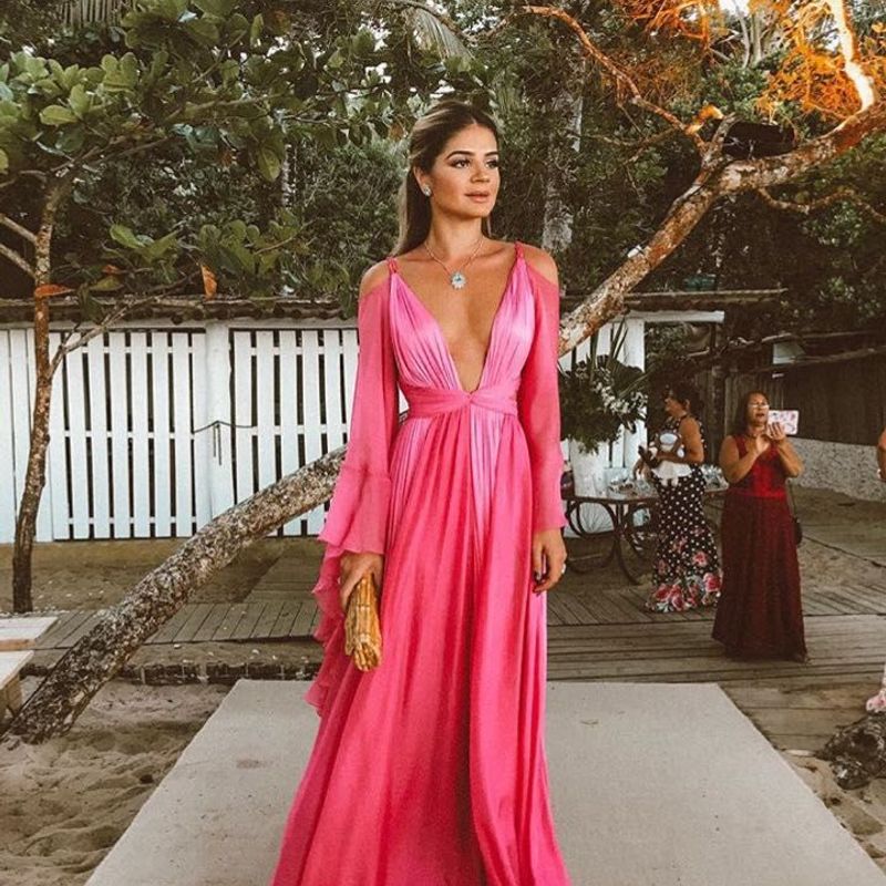 Inspiração de vestido pink e fúcsia