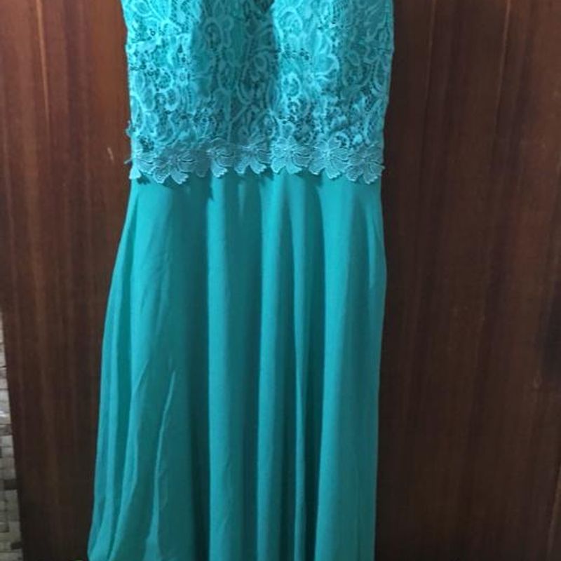 Olx vestido best sale azul tiffany