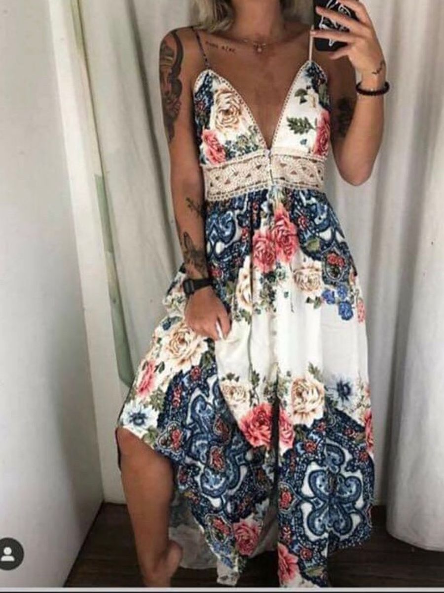 vestido farm francisca