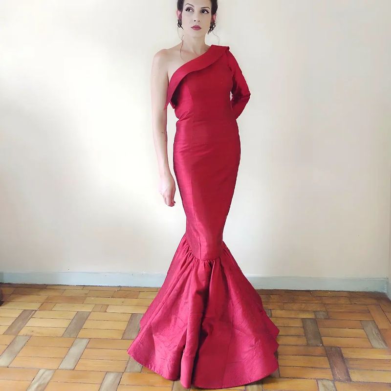 Vestido 2024 longo gala