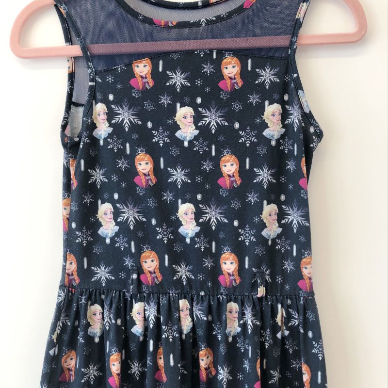 Vestido sales frozen c&a