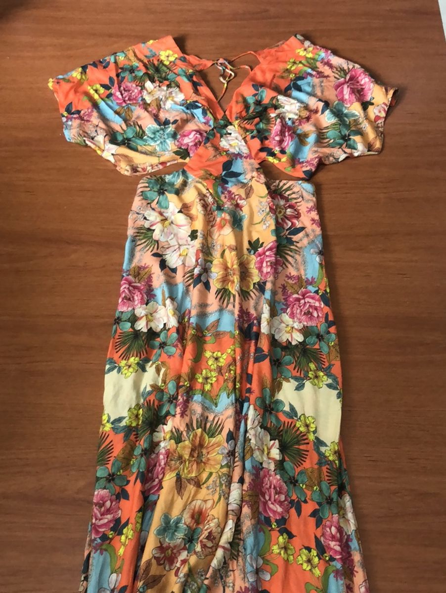 vestido longo francisca farm