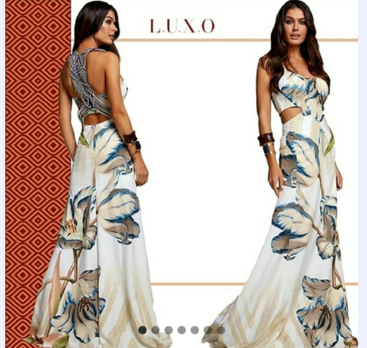 vestido de luxo feminino