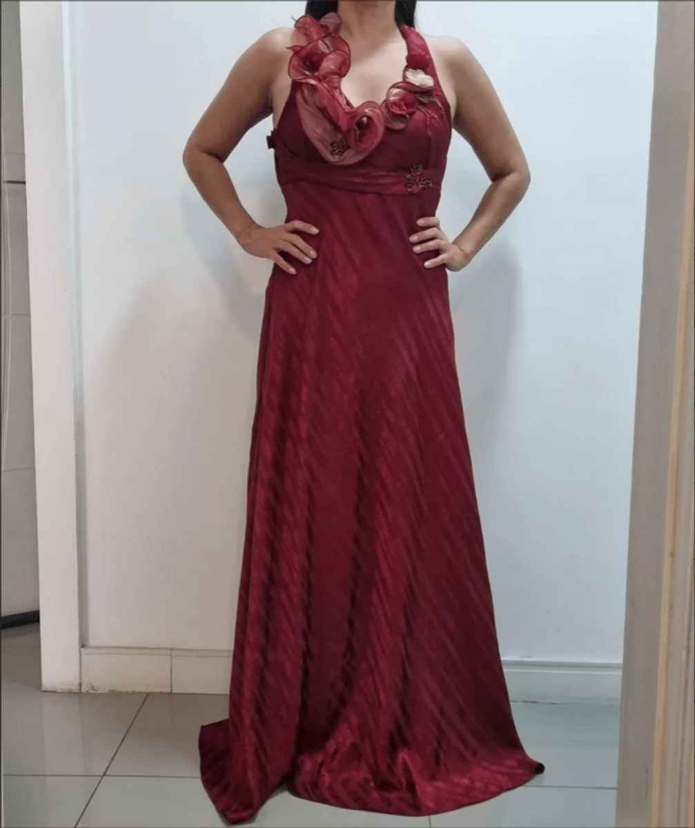 Vestido grafite para madrinha 2025 de casamento