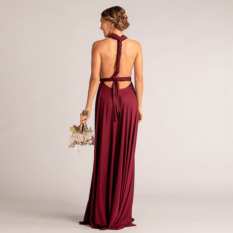 Infinity 2024 dress marsala