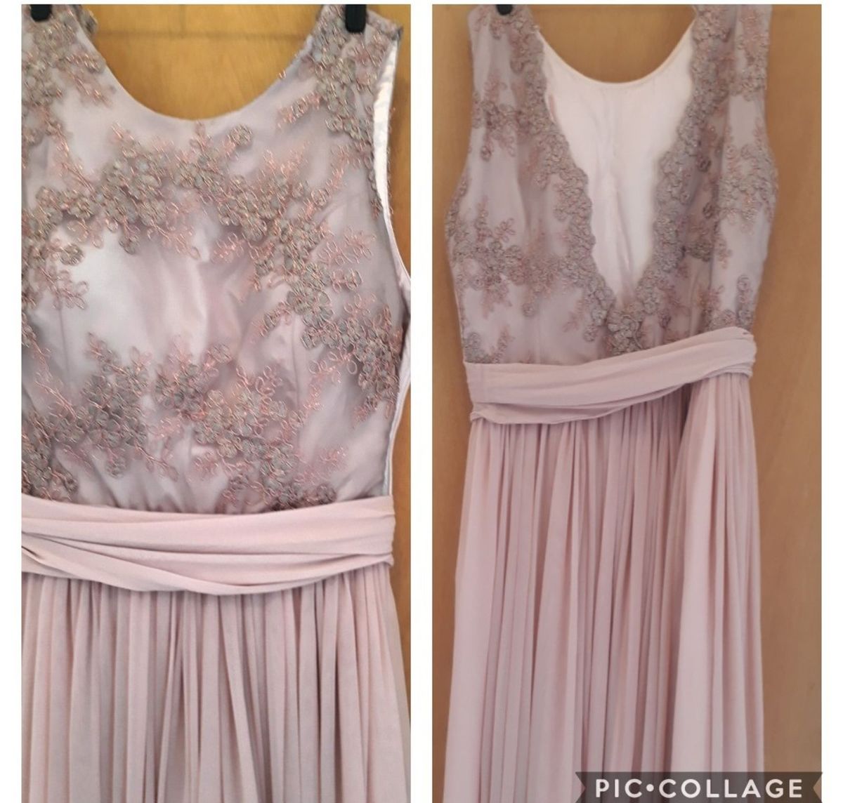 vestido cor rosa antigo