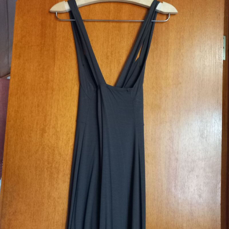 Vestidos longos best sale viscose 2018