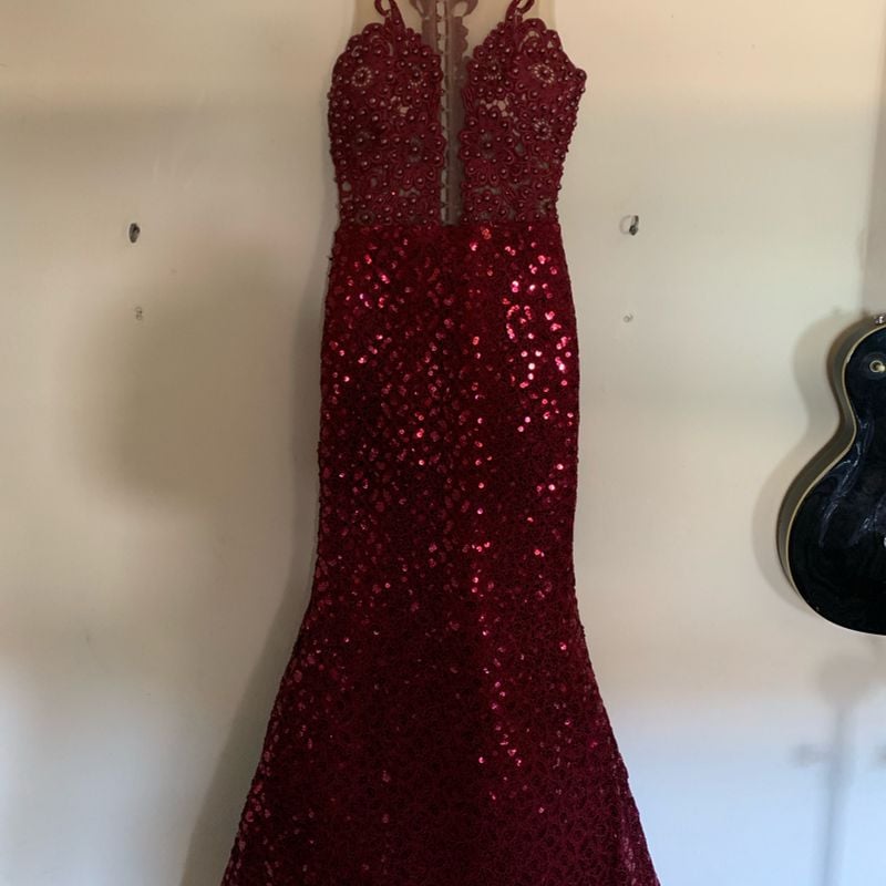 Vestido marsala hot sale barbara melo