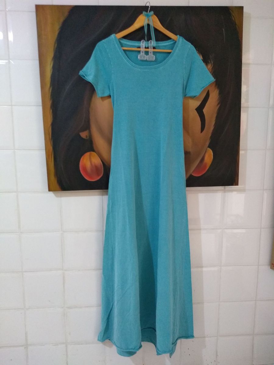 vestido longo moletom