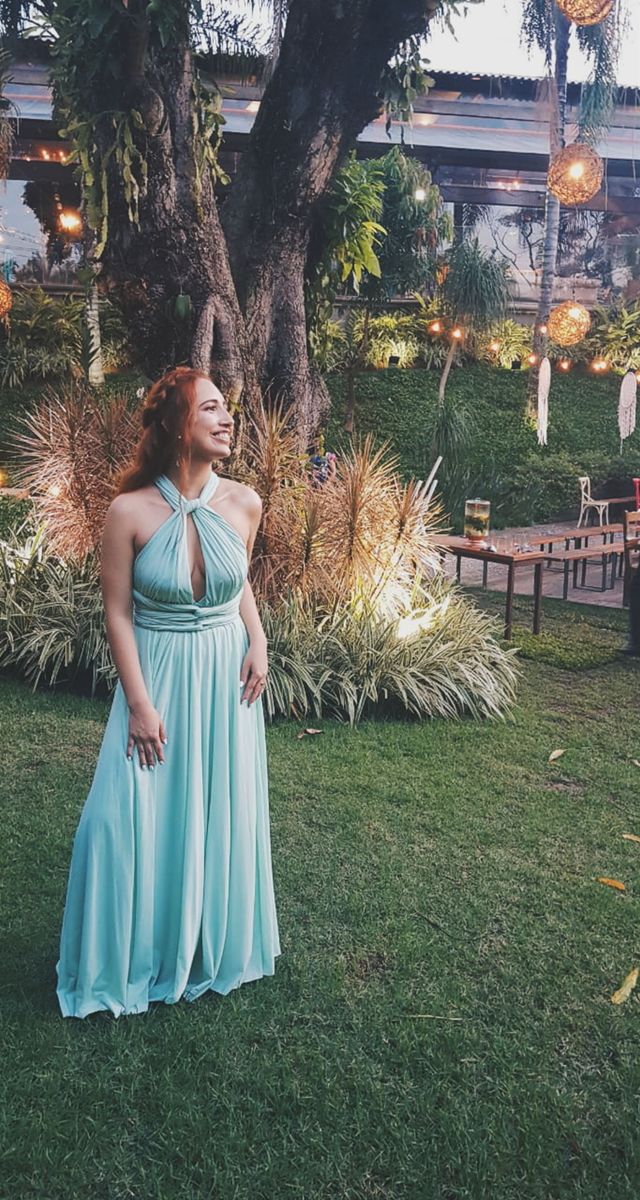 vestido multiformas tiffany