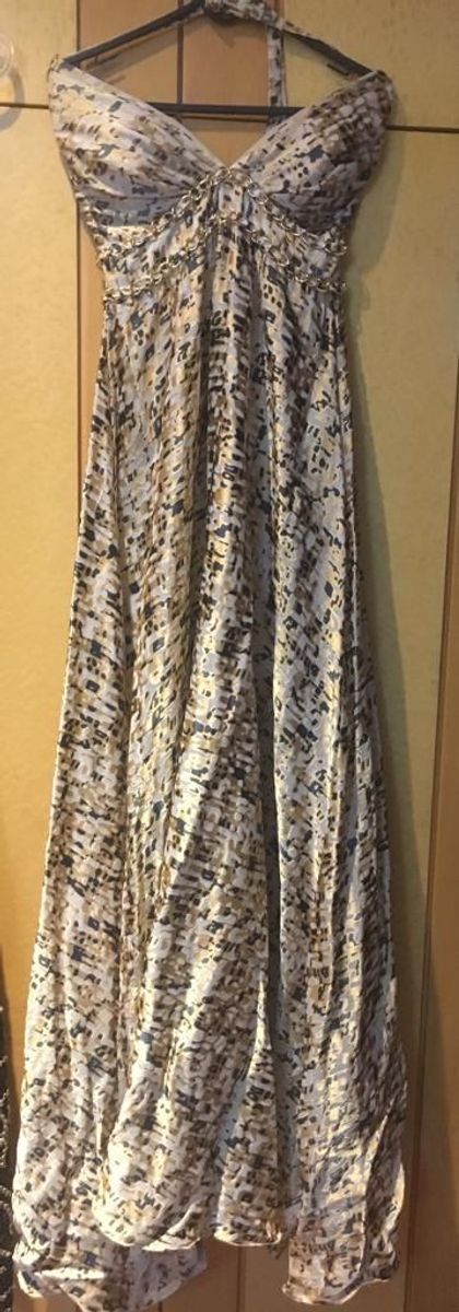vestido longo de onça para casamento