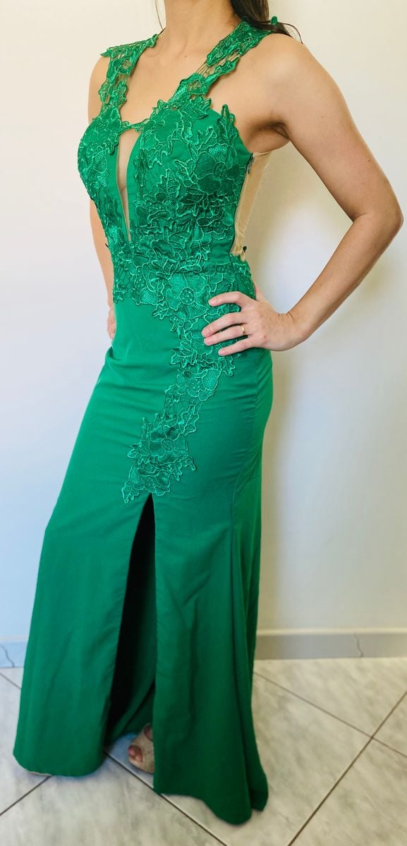 sandalia meia pata com vestido