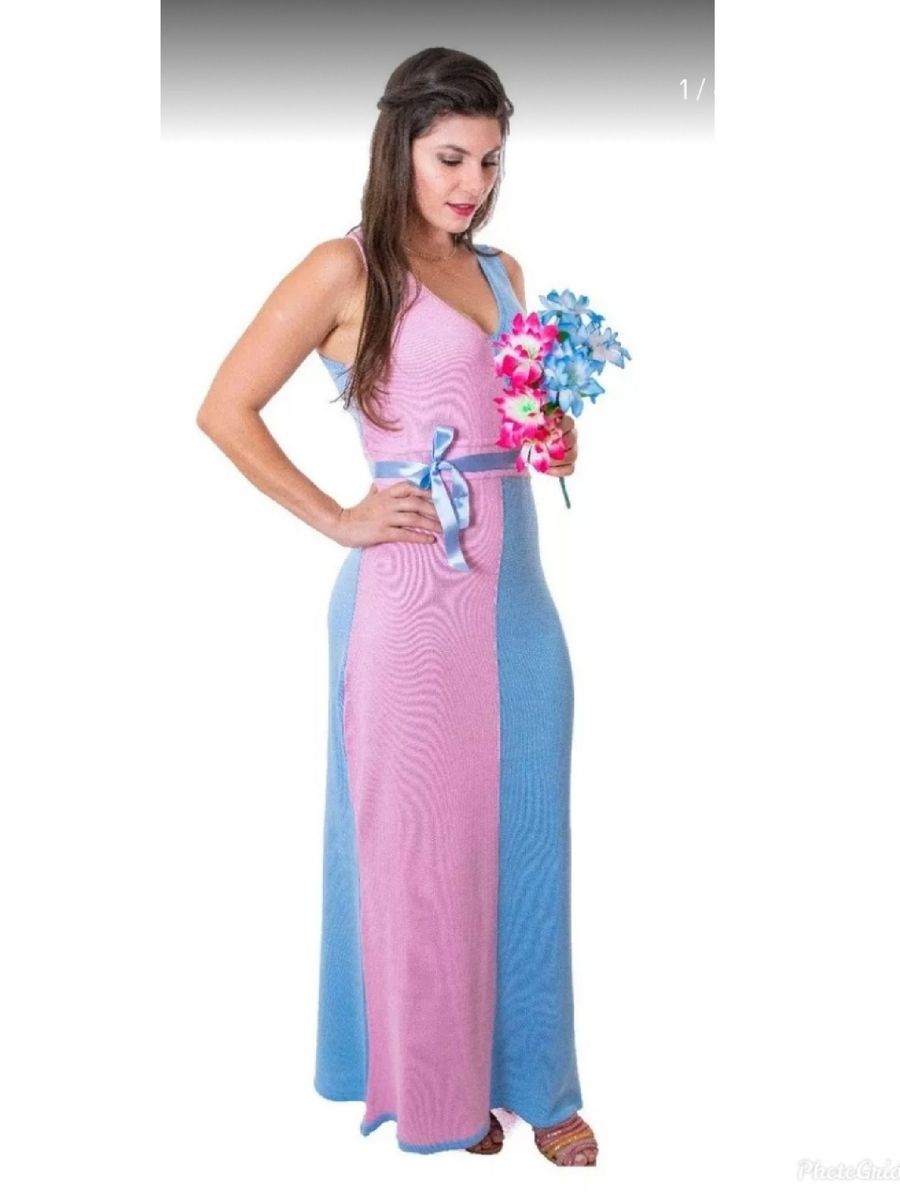 vestidos longos para gestantes
