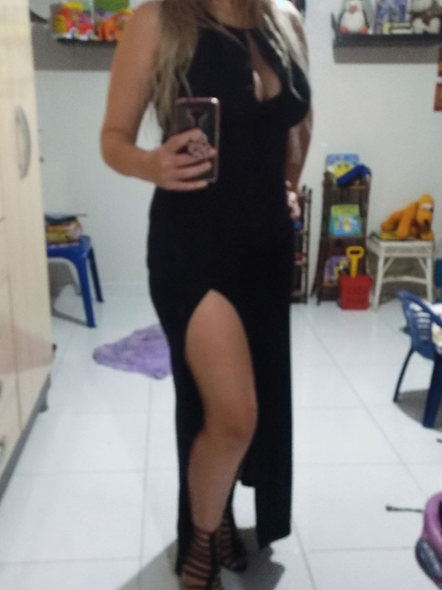 vestido longo planet girl