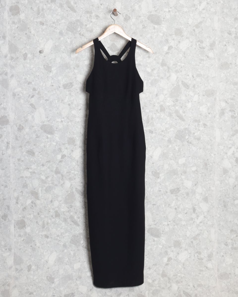 abound black dress Tulip dress L / Black