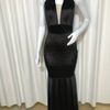 vestido longo preto gata bacana - festa e formatura gatabakana