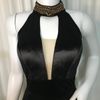 vestido longo preto gata bacana - festa e formatura gatabakana
