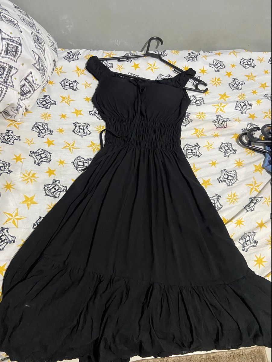 Vestido longo hot sale preto riachuelo