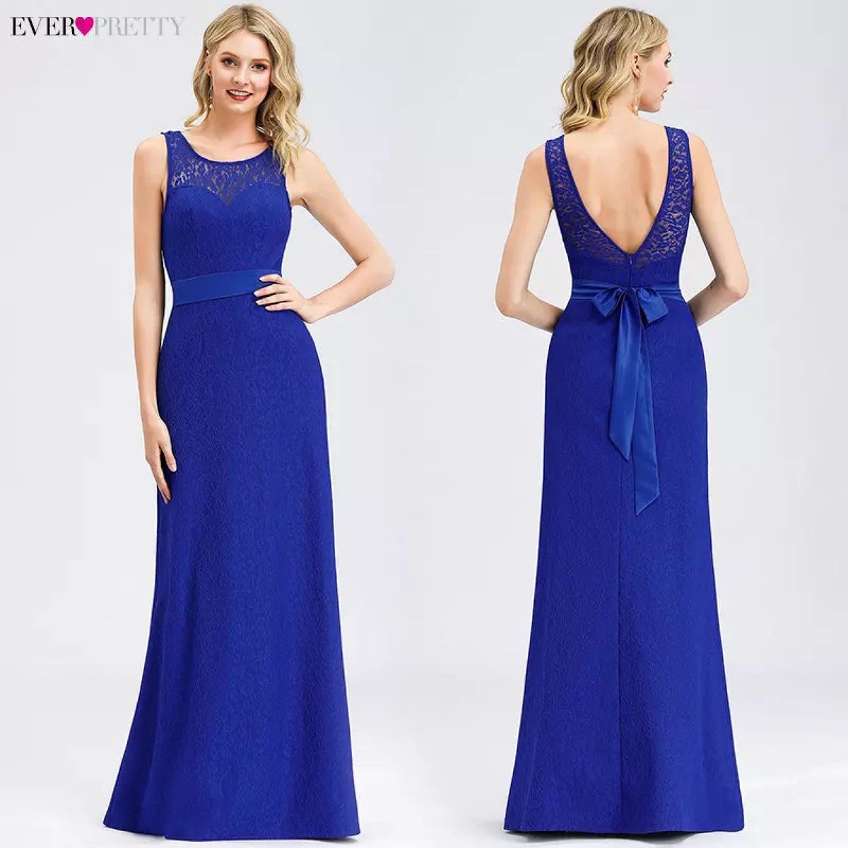 vestido longo renda azul turquesa