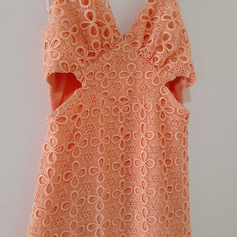 Vestido Longo Vestido De Renda Renner Vestido Longo Renda Laranja