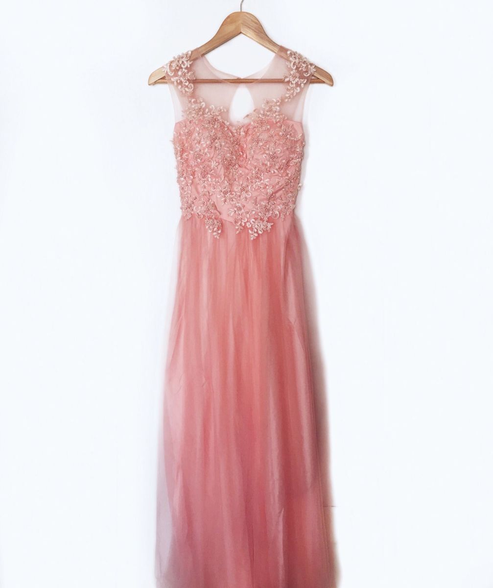vestido longo enjoei