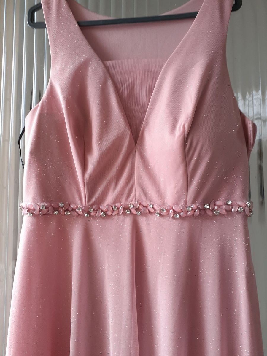 tecido brilhoso para vestido