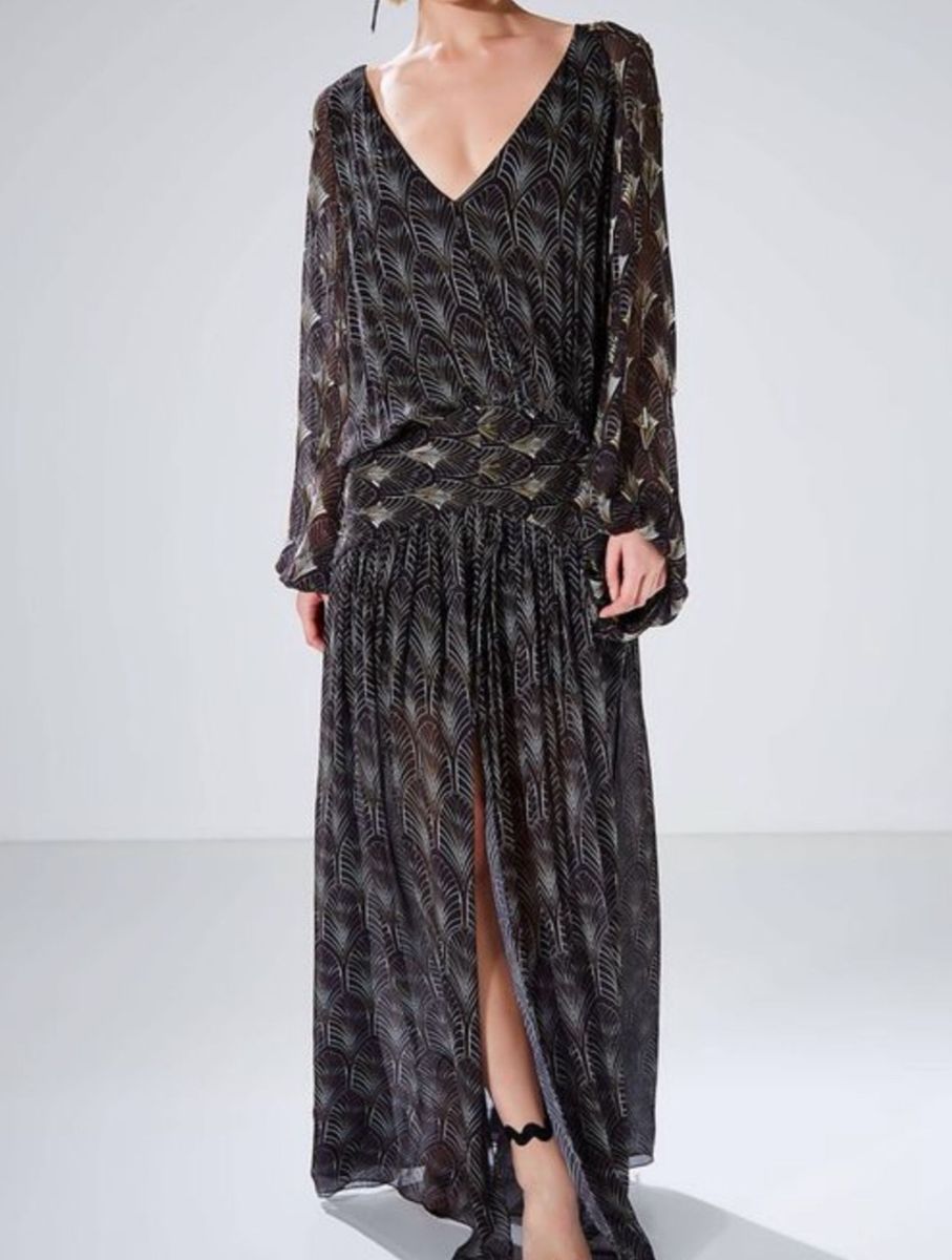 vestido de festa animale