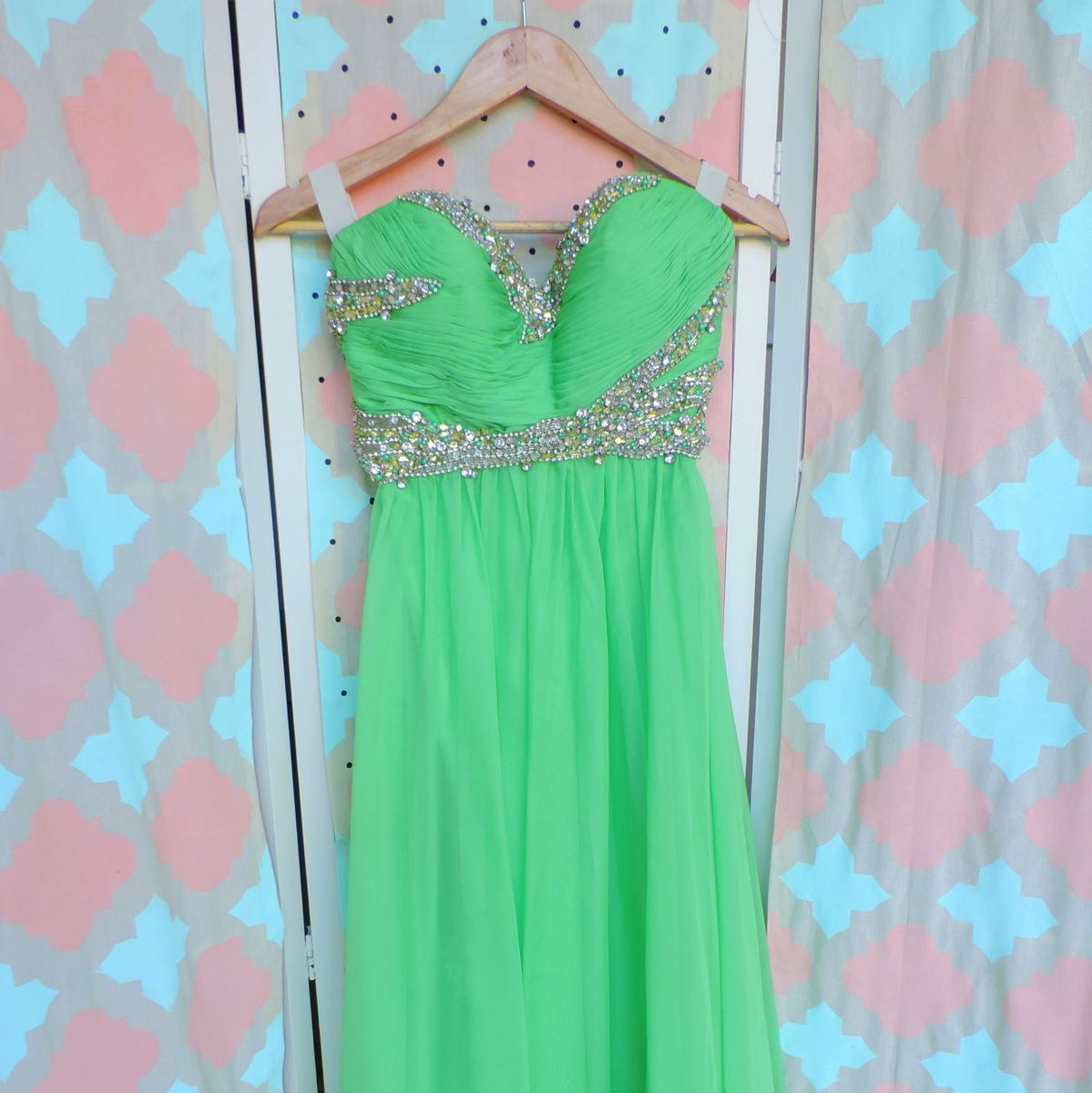 Vestido longo candy color sales comprar