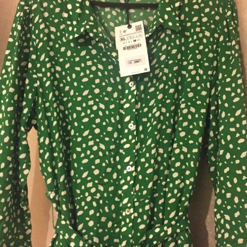 Vestido Longo Zara G | Vestido Feminino Zara Usado 47089700 | enjoei