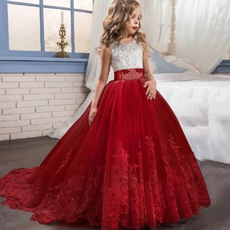 Vestido best sale infantil vinho