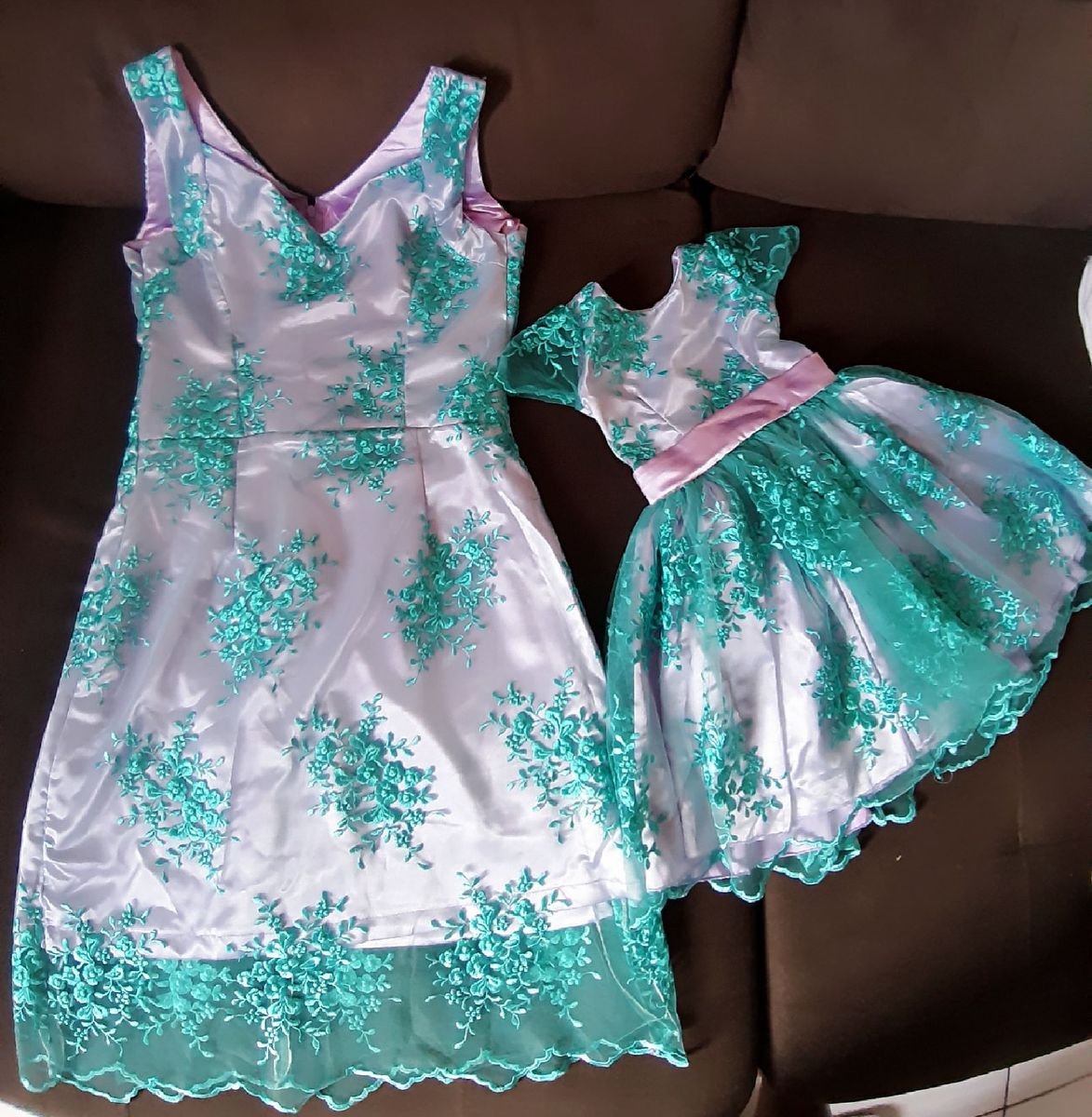vestido ariel mae e filha