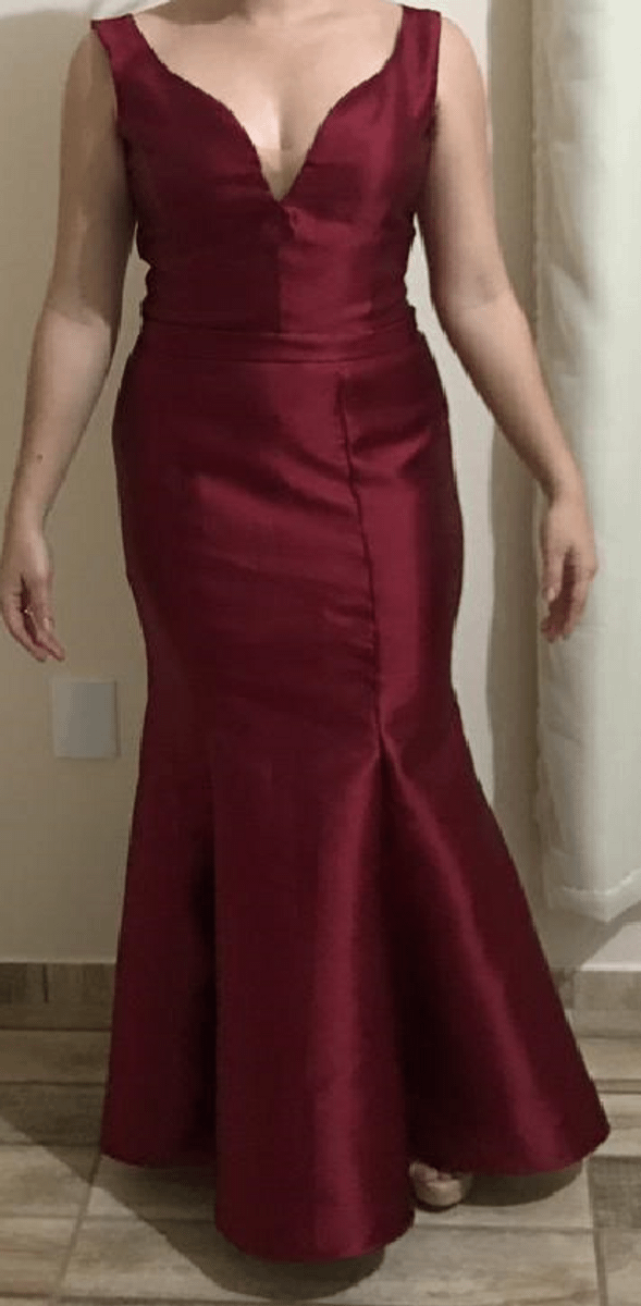 marsala vestido madrinha