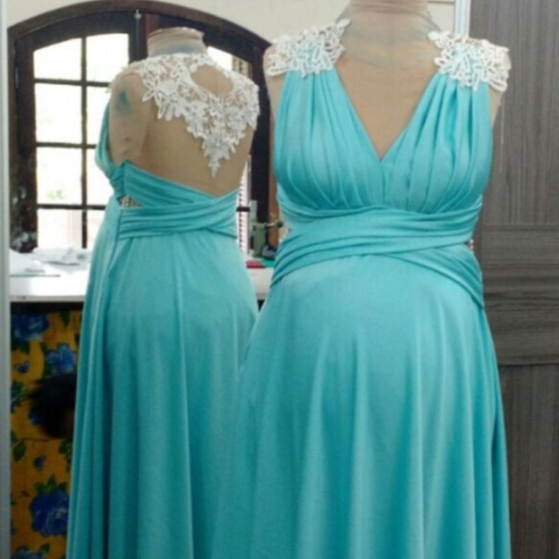 Vestido madrinha best sale gestante casamento