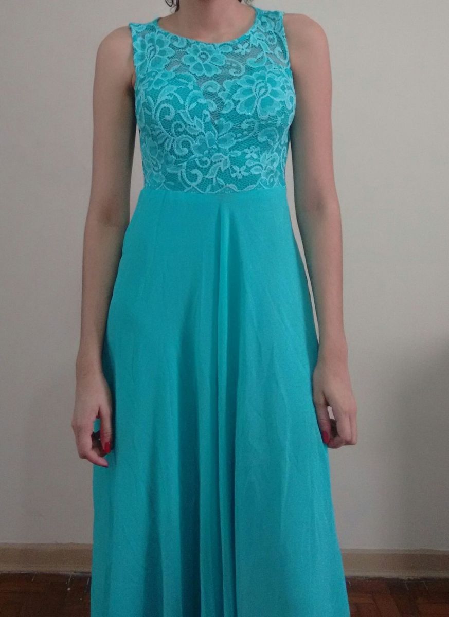 vestidos de madrinha na cor verde tiffany